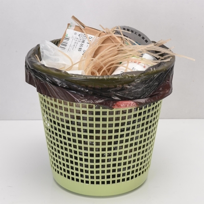 Sacs à ordonnance acceptés en plastique à corde à tirer pour la gestion des déchets