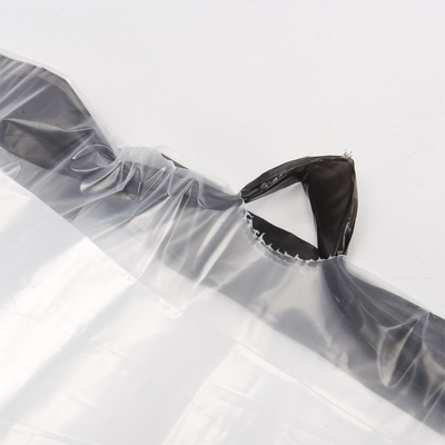 5 à 50 microns d'épaisseur en PE, en plastique, en rouleau pour emballage de déchets clairs