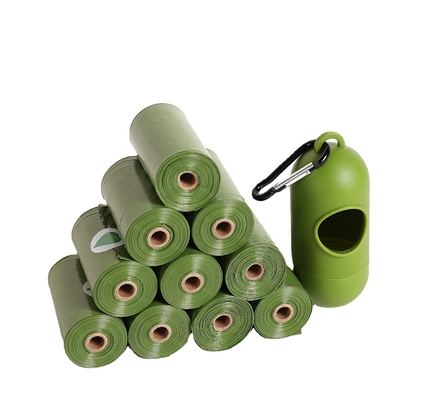 Sacs en plastique biodégradables personnalisés Sacs de déchets pour animaux de compagnie dégradables pour l'environnement