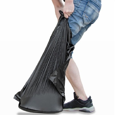 Sac à ordures de cuisine haut de surface en relief avec corde à dessin Vert ou personnalisé