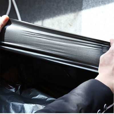 Sac à ordures de cuisine haut de surface en relief avec corde à dessin Vert ou personnalisé