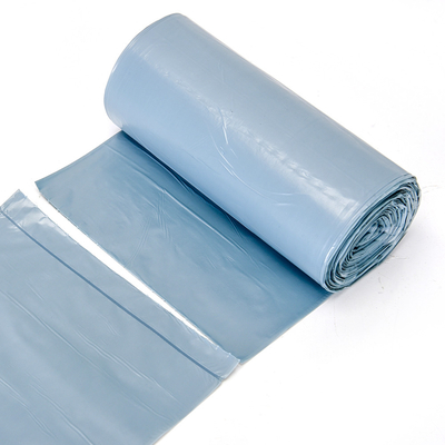 Matériaux recyclés Sceau étoilé PE Sacs à ordures en plastique en rouleau pour une vie écologique