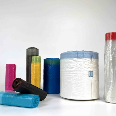 Sacs à ordures en plastique recyclé respectueux de l'environnement pour une gestion durable des déchets