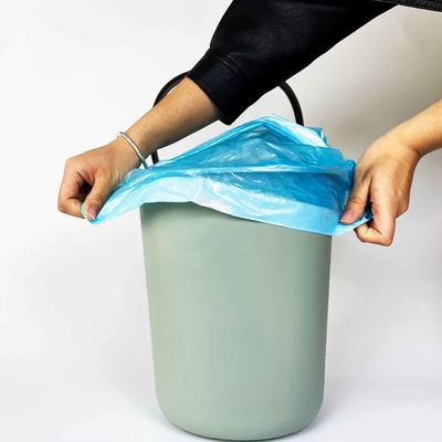 Sacs à ordures en plastique recyclé respectueux de l'environnement pour une gestion durable des déchets