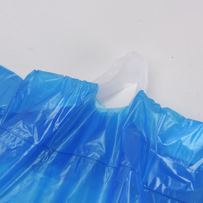 Sac à ordures en plastique à corde de traction jetable pratique pour les doublures de boîtes en HDPE