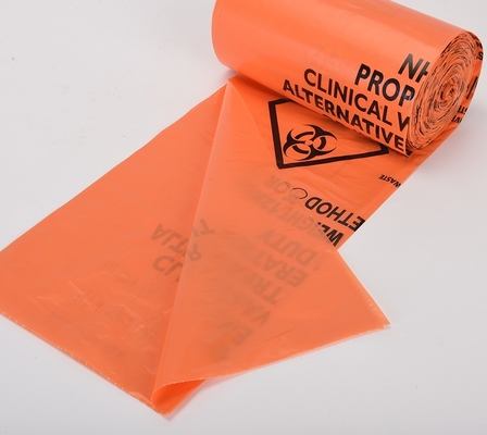 Fabrication de sacs à fond carré GRS sacs à ordures en plastique lourds pour la gestion des déchets