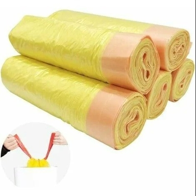 Traitement de surface en relief 2023 Beige Biodégradable haut sac à ordures de cuisine