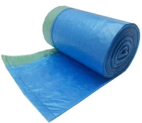 Sacs d'emballage de déchets de cuisine grands et hauts verts ou personnalisés avec corde à rouleaux
