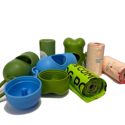 Logo personnalisé Bio Matériau Pet Dog Poop sur rouleau avec Flexo Impression