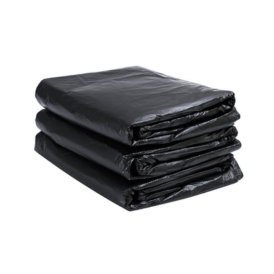 Sacs à ordures à poche plate en HDPE pour propriétés hôtelières commerciales