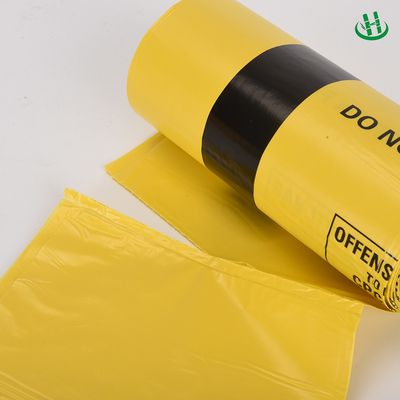 Directement 30 gallons de déchets médicaux poubelles poly sacs avec sécurité et logo personnalisé