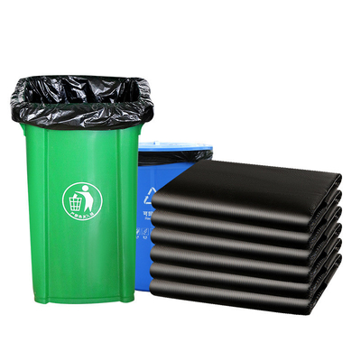 Sacs à ordures industriels lourds et noirs pour les poubelles extérieures