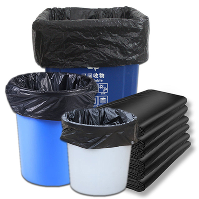 Sacs à ordures industriels lourds et noirs pour les poubelles extérieures