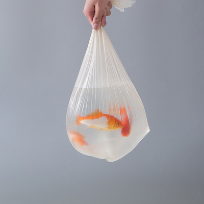 Flexo imprimer des sacs de caca biodégradables 13 gallons sacs de poubelle noirs avec logo personnalisé