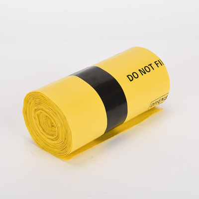 Certificat OK compost Hôpital Clinique Sac de déchets médicaux biohazard disposable HDPE