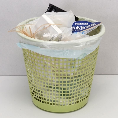 Sac à ordures à corde à tirer de 13 gallons avec logo personnalisé et certificat OK Compost