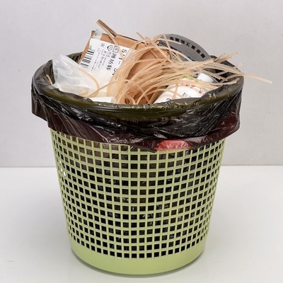 Sacs à ordures en plastique pour ménage en rouleaux en HDPE/LDPE/LLDPE