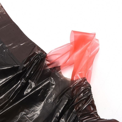 Sacs à ordures en plastique pour ménage en rouleaux en HDPE/LDPE/LLDPE