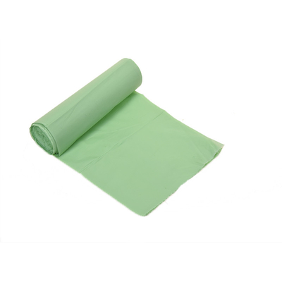 Logo personnalisé Sacs de production de fécule de maïs biodégradable sur rouleau pour le supermarché