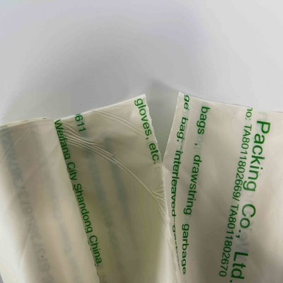 Sacs en plastique dégradables avec matériel PP et logo personnalisé