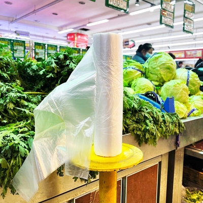 Sacs d'emballage alimentaire en plastique HDPE de couleur personnalisée