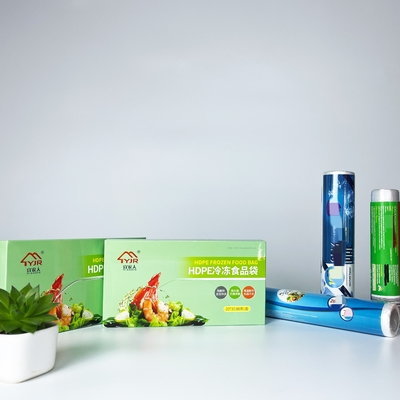 Sacs d'emballage alimentaire en plastique HDPE de couleur personnalisée