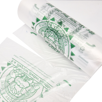 Emballage alimentaire en PEHD transparent Sac plat sur rouleau Pour les fruits