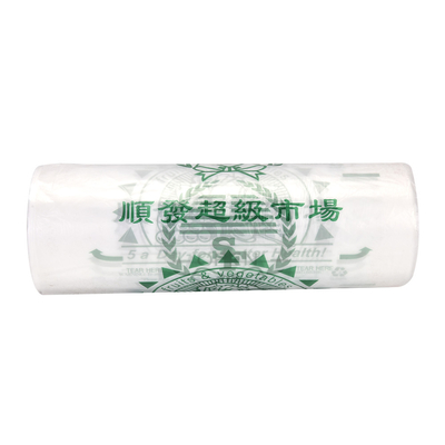 Emballage alimentaire en PEHD transparent Sac plat sur rouleau Pour les fruits