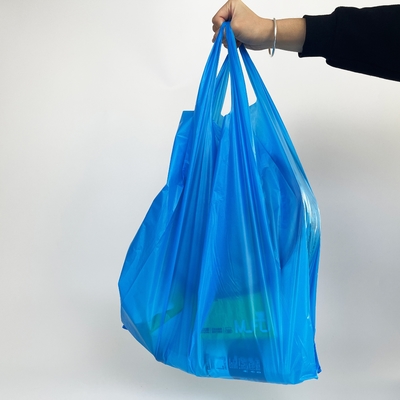 Sacs à ordures en plastique sur rouleau pour la structure du matériau HDPE/LDPE