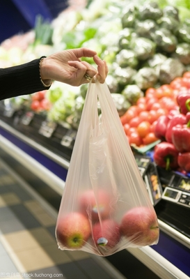 Produits essentiels pour les supermarchés et les magasins de proximité Sacs en plastique HDPE/LDPE/LLDPE