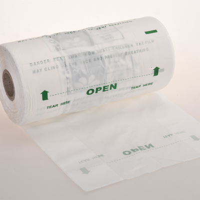 Sac à ordures biodégradable compostable sur rouleau avec certificat de compost