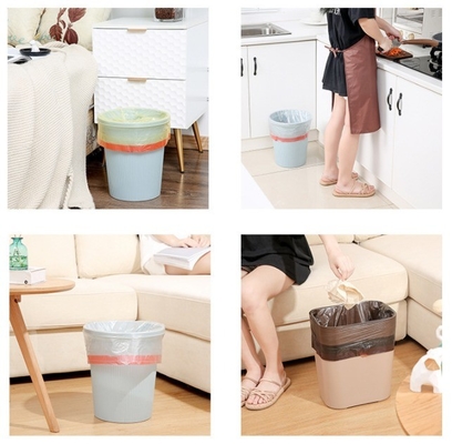 Couleur facile séparer la corde à tirer Petits sacs poubelles pour salle de bain Cuisine Bureau de chambre