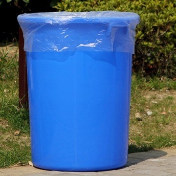 PE emballage en plastique lourd sac poubelle vert ou personnalisé