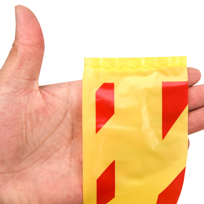 Logo personnalisé Sacs de magasinage en plastique 5-100 mic Épaisseur Sac de T-shirt imprimé sur mesure