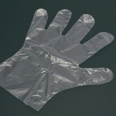 Gants HDPE d'épaisseur moyenne pour nettoyage à usage unique sans fuite
