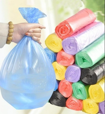Étanchéité du manche d'étanchéité de chaleur des sacs à ordures de grande taille pour la gestion des déchets lourds en noir