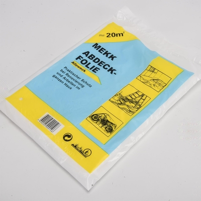 Densité élevée et basse transparente Directement HDPE/LDPE/LLDPE Tissus peintres Tissus à goutte en plastique PE