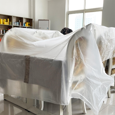 Densité élevée et basse transparente Directement HDPE/LDPE/LLDPE Tissus peintres Tissus à goutte en plastique PE