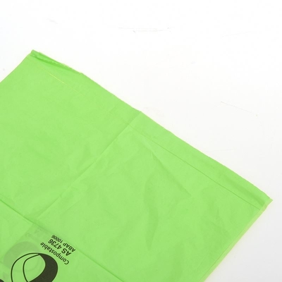 Sacs à bas carré pour logo personnalisé Emballage couleur T-shirt en plastique Sacs biodégradables