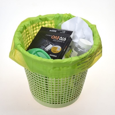 Sac de shopping en plastique biodégradable pour épicerie T-shirt Fruits