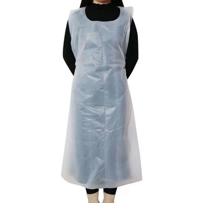Tablier en plastique jetable pour la fête de peinture Cuisine Travaux ménagers Picnic BBQ et bien d'autres