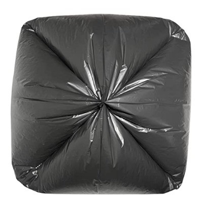 Verte ou personnalisée Couleur Noir Sac à ordures en plastique sur rouleau d'épaisseur 5-80 mic