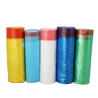 Conception personnalisée Eco Friendly Drawstring Bin Liner pour la gestion des déchets lourds