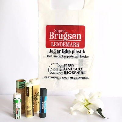 Sacs de transport biodégradables en PLA personnalisés et compostables pour des emballages écologiques et durables