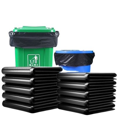 Facilité d'élimination et sécurité Sacs en plastique jetables à large bouche plate avec un matériau épais