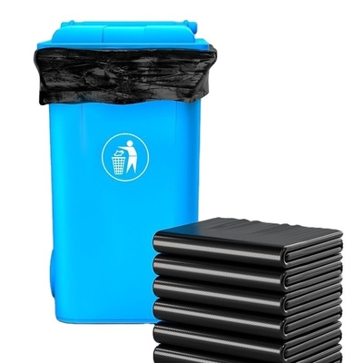 Facilité d'élimination et sécurité Sacs en plastique jetables à large bouche plate avec un matériau épais