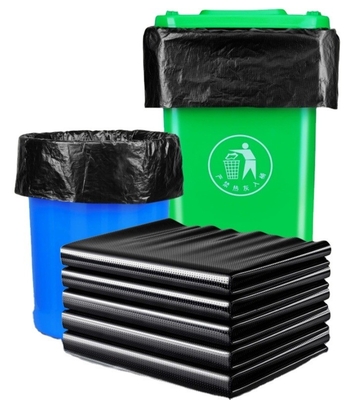 Facilité d'élimination et sécurité Sacs en plastique jetables à large bouche plate avec un matériau épais