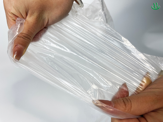 Sacs d'emballage en rouleau alimentaire en plastique HDPE transparents personnalisés