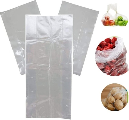 Fabrication de sacs en PE perforés respirants de qualité alimentaire pour fruits et légumes
