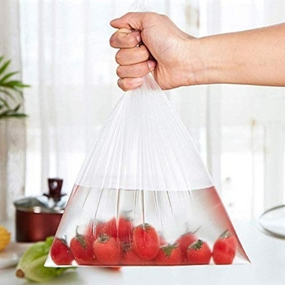 HDPE Produit Bag Roll pour les fruits légumes boulangerie collations sacs d'épicerie 5-40 microns épaisseur